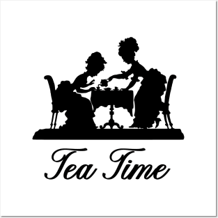 Tea Time Victorian Ladies Posters and Art